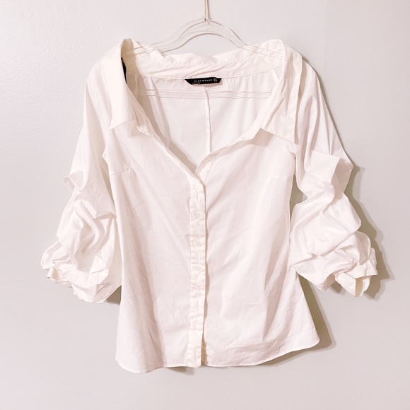 Zara Tops Zara Button Down Shirt Poshmark